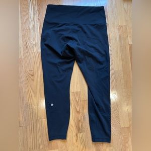 Lululemon Wunder train leggings black size 12